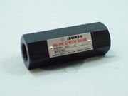 Inline check valve